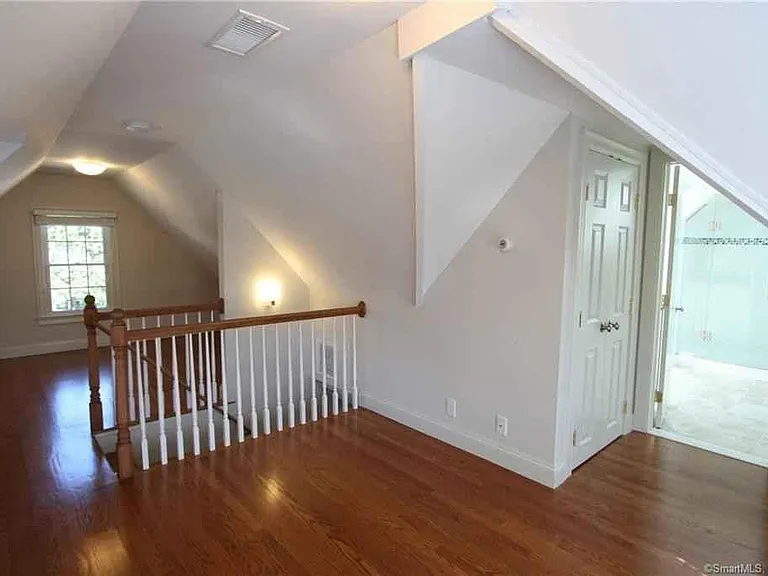 Attic bedroom and bath