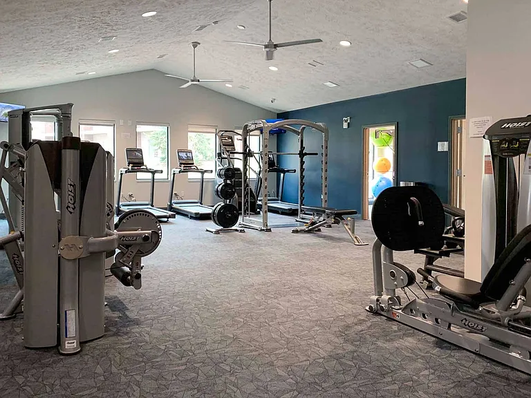 Enjoy some cardio or yoga in our spacious fitness center.