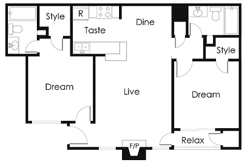 Floor plan B2