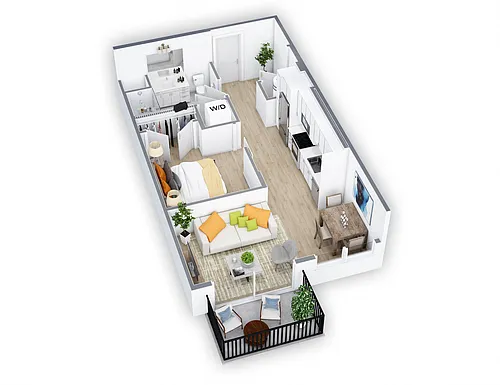 Floor plan Canvas