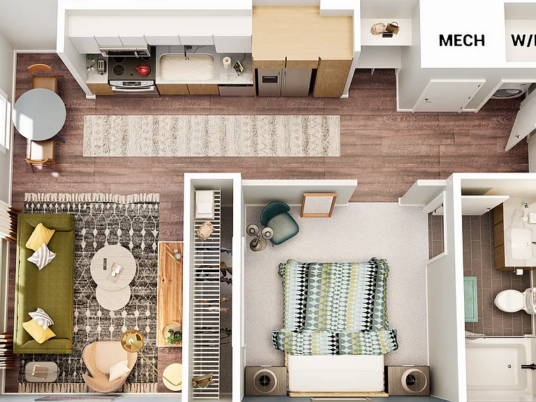S1 floor plan The Blake Optimist Park