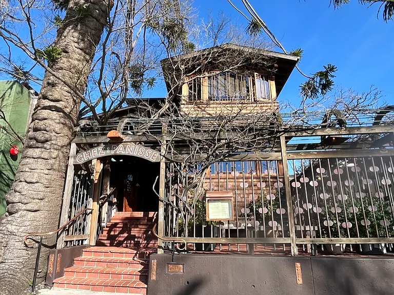 Chez Panisse is just down the hill in the Berkeley Gourmet Ghetto.
