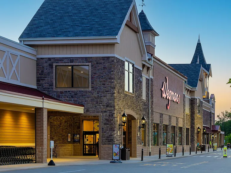 Less than 2 miles from Wegmans and just 3 miles from Trader Joe's, ShopRite, and Whole Foods.
