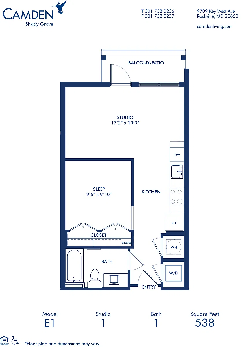 Floor plan E1