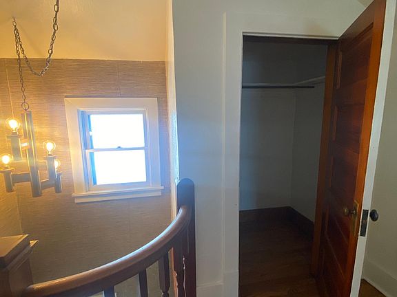 upstairs entry way closet