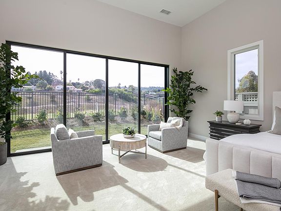 Spacious primary bedroom