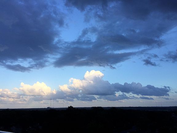 The view from the balcony