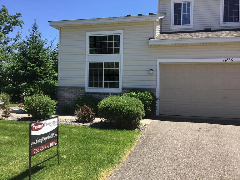 End Unit with 2 car garage