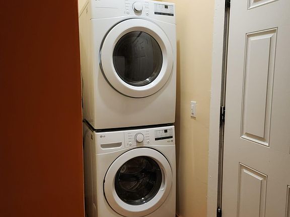 New full-size clothes washer and drier