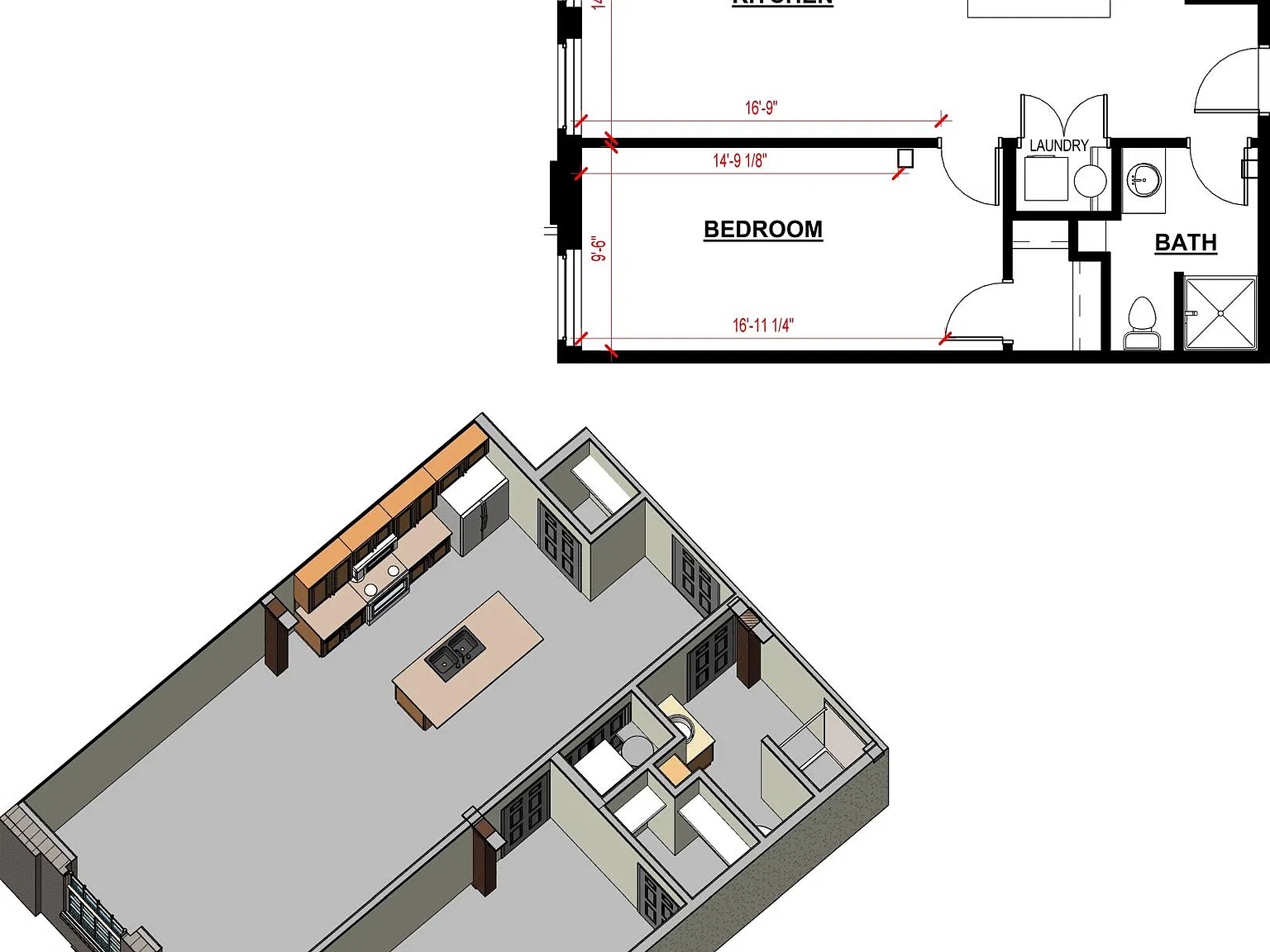 1 bed, $1,750 — Photo 3