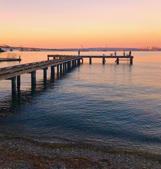 Just up the Pedestrian Stairwell a few blocks away enjoy Lake Washington.