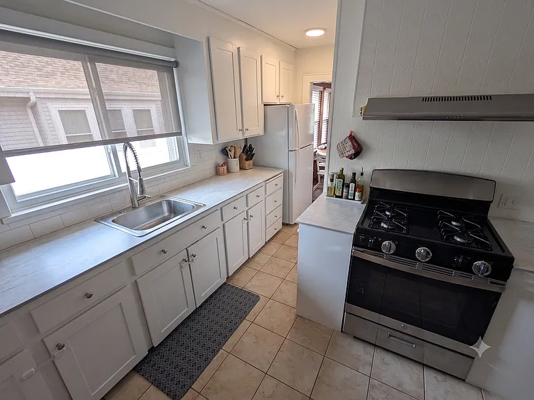Kitchen with expansive storage