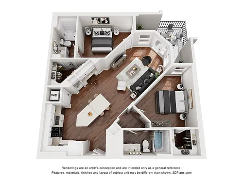 Floor plan MLK