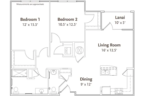 Floor plan Marbella