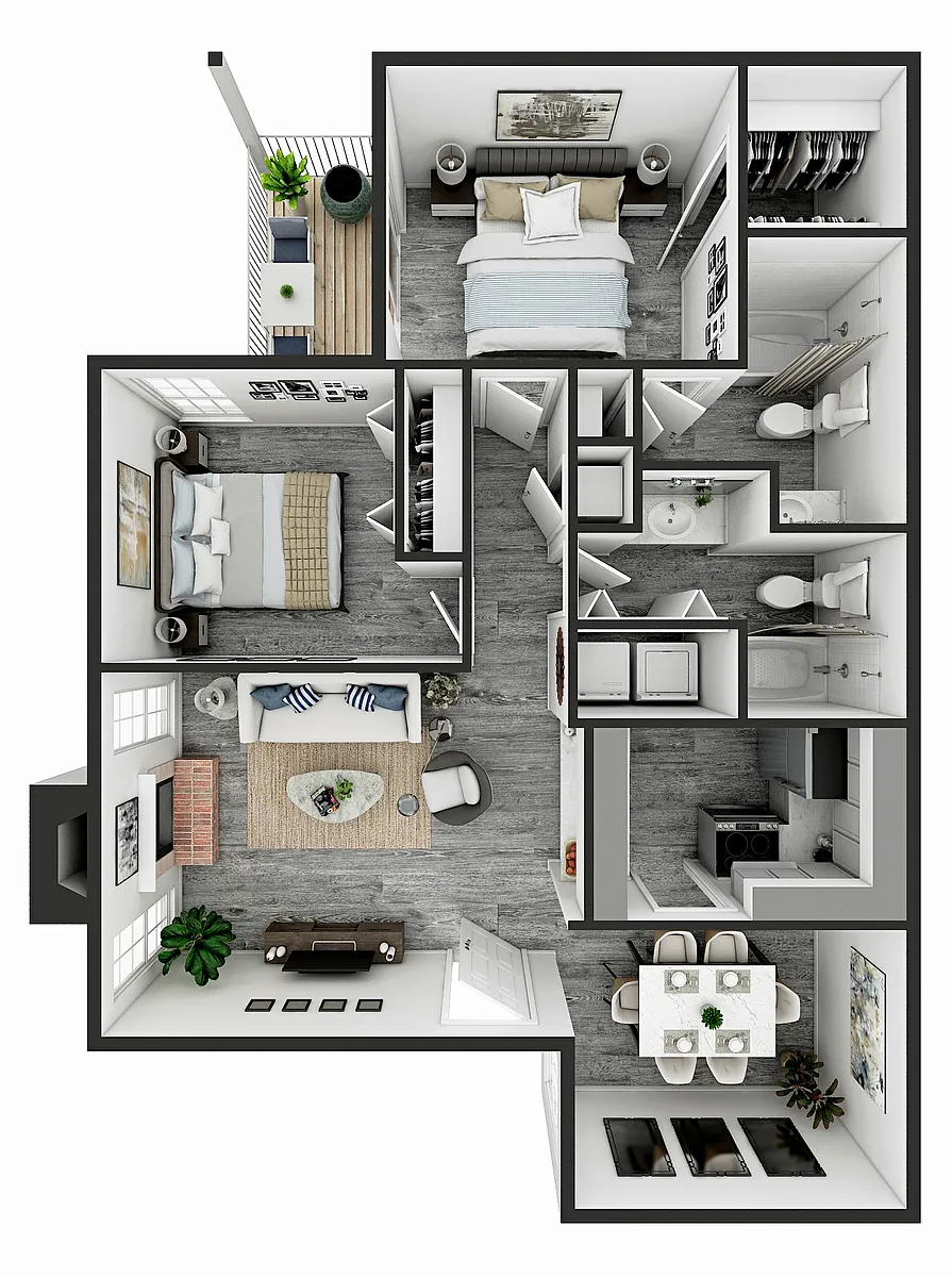 Floor plan Oak