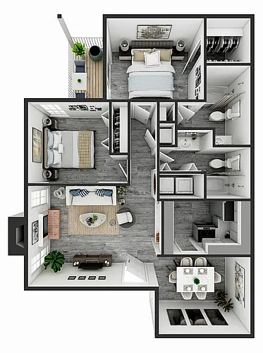 Floor plan Oak