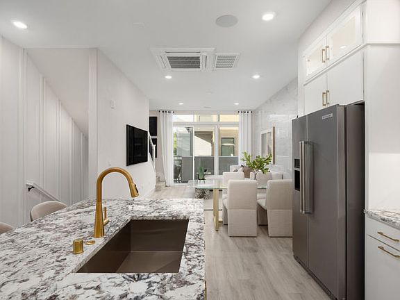 Kitchen open to main living area