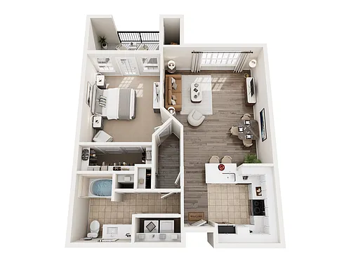 Floor plan B