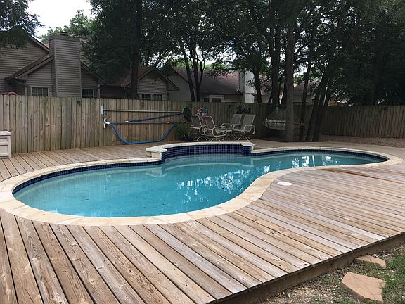 Refurbished pool and deck