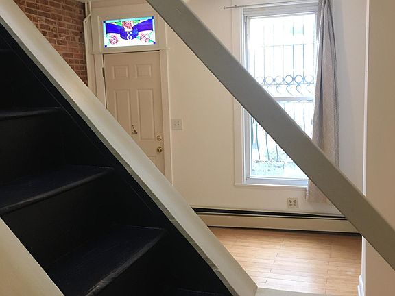 View of living room from kitchen