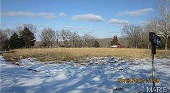 View from County Road, very private