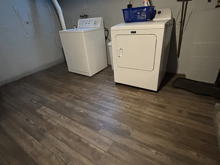 Laundry area