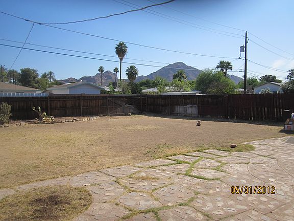 Huge back yard