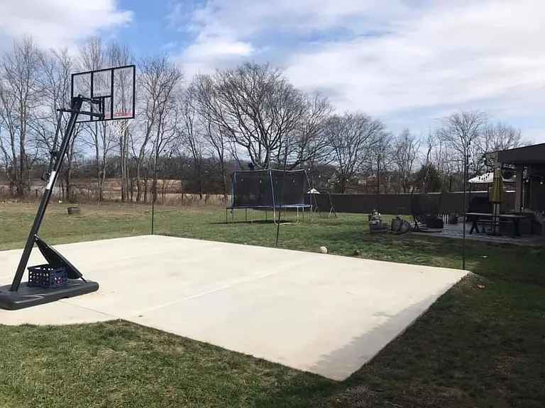 Back yard.