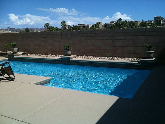Pool side yard