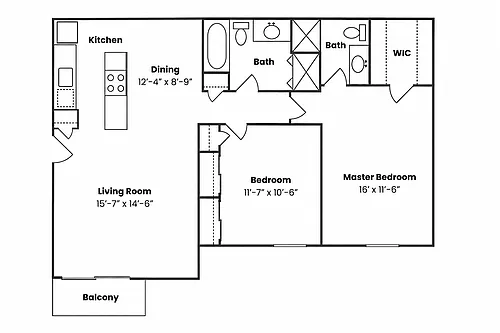 Floor plan The Magnolia - Elevated Edition