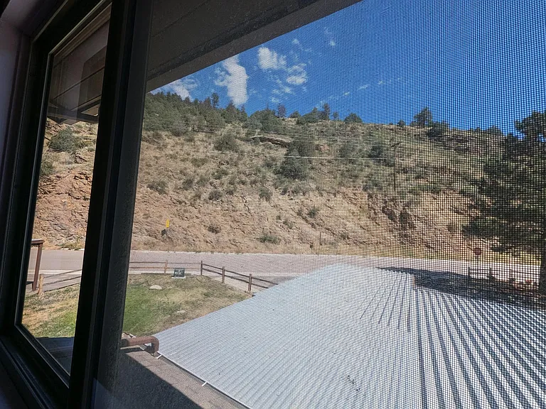 Quiet street with no neighbors across from you - this is the view from the 2nd bedroom window