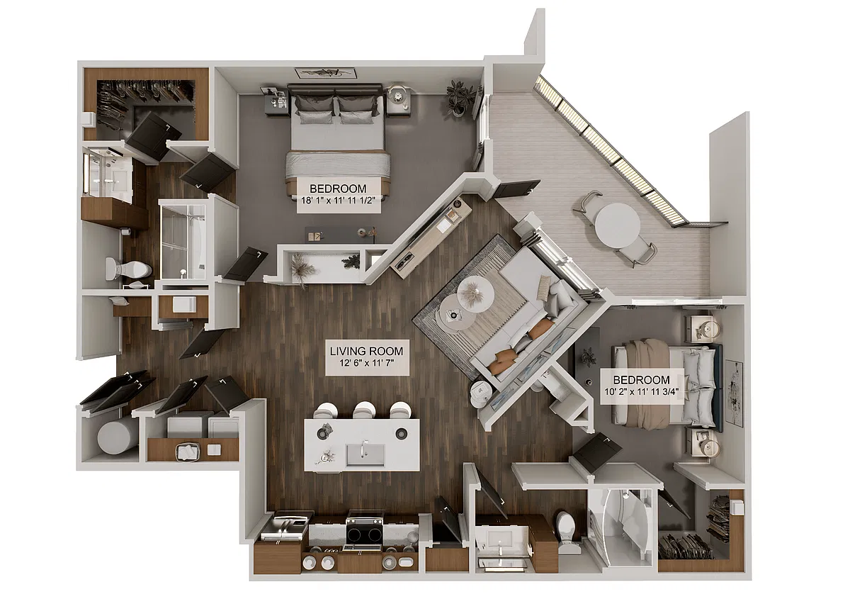 Floor plan Outlook (B2)