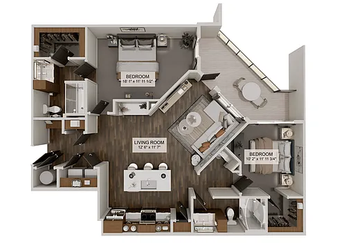 Floor plan Outlook (B2)