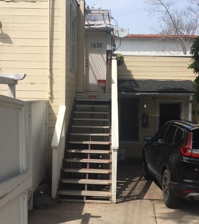 stairs from back door