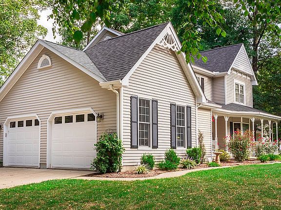 two car attached garage