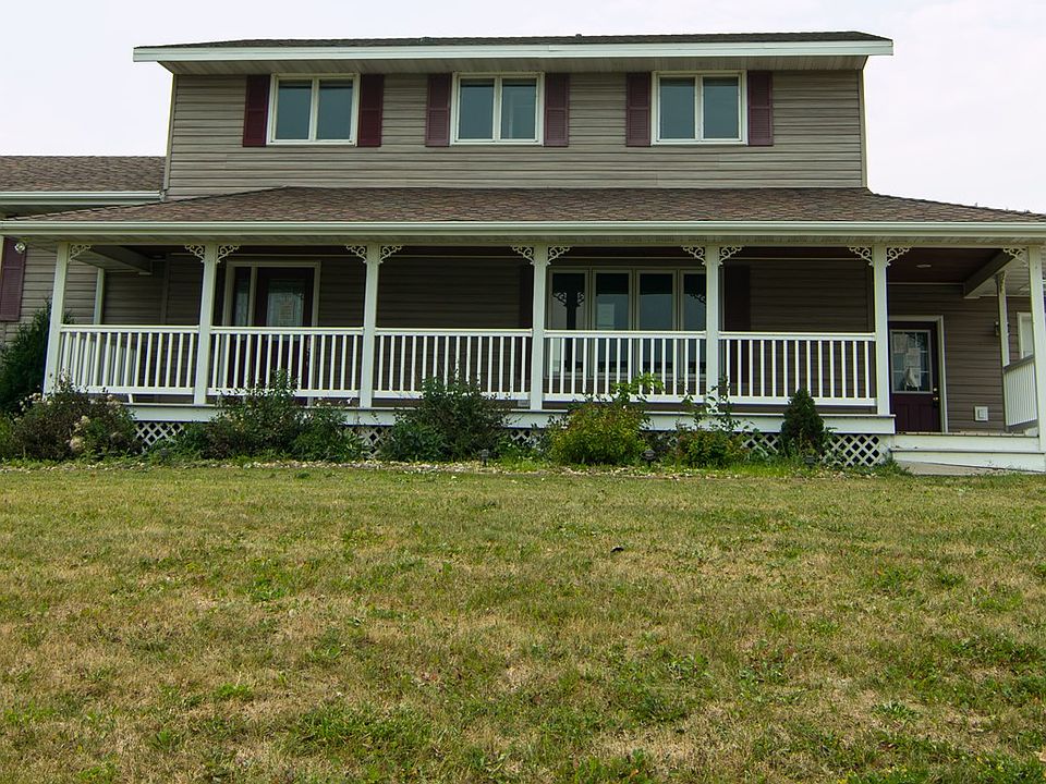 Front of home with inviting front porch