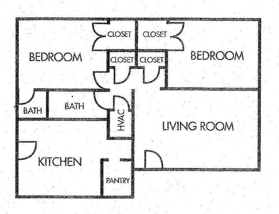 Floor plan 2x1.5 Classic
