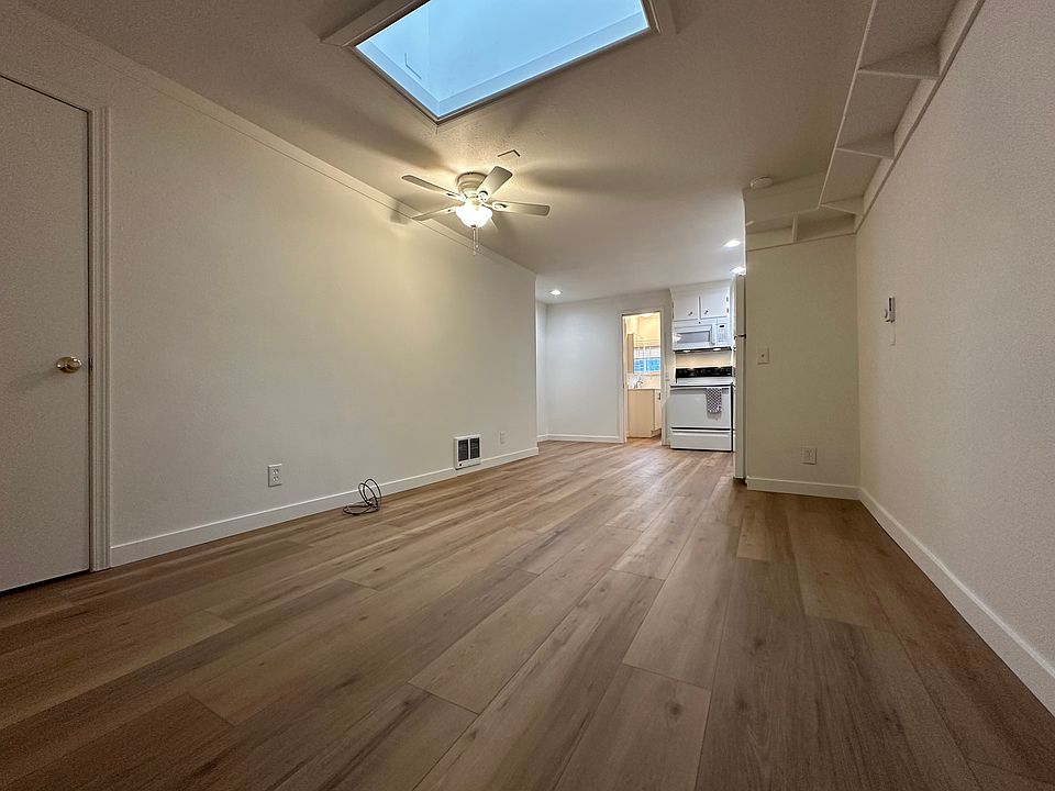 Living space, skylight, fan/light
