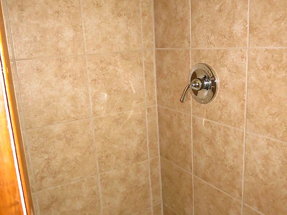 New shower just installed.