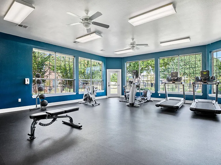 Spacious Fitness Center