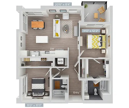 Floor plan B17S-1097SF