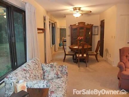 Living Room & Dining Room from Entry