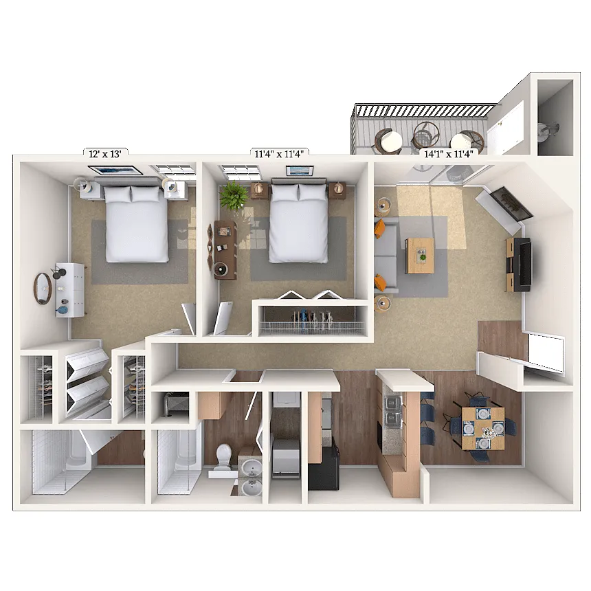 Floor plan The Belmont
