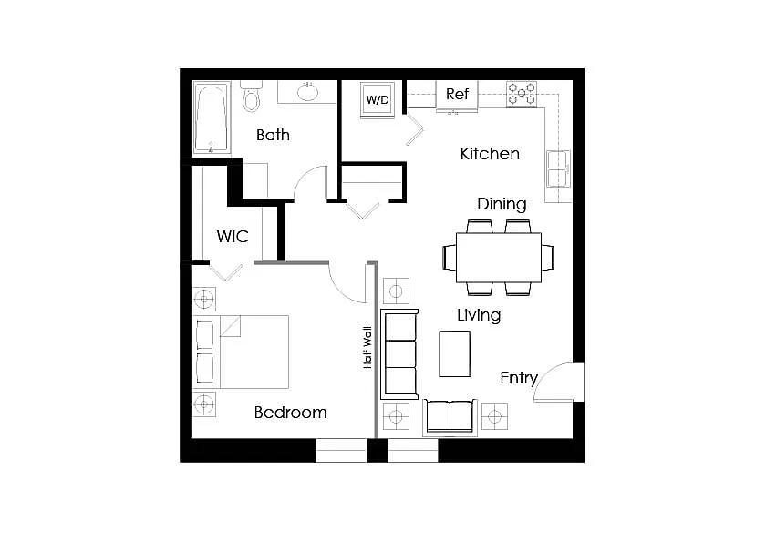 Floor plan A1