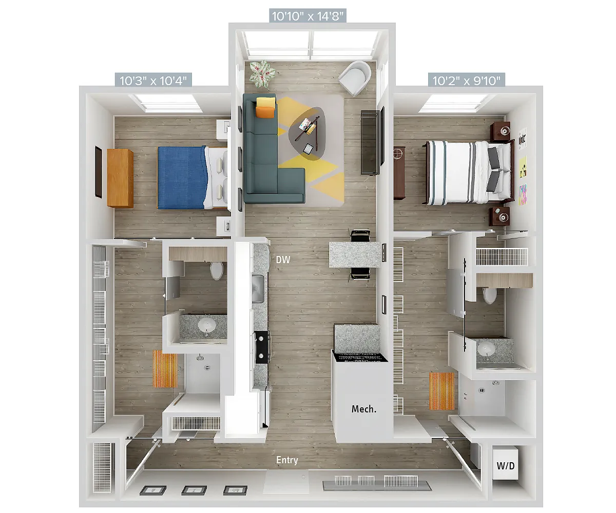 Floor plan 311