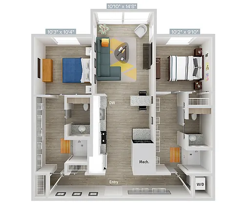 Floor plan 311