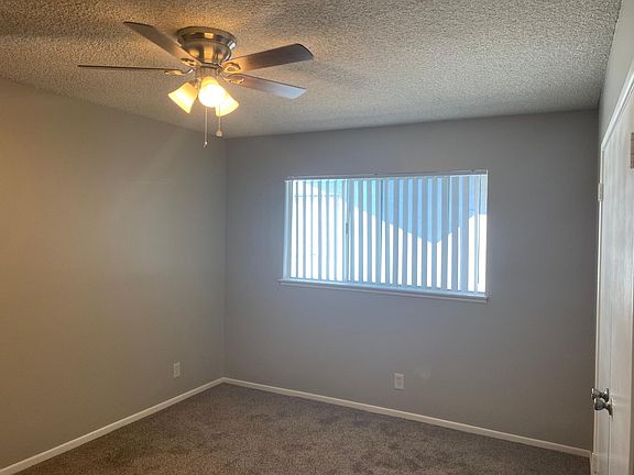 Bedroom, new carpet.