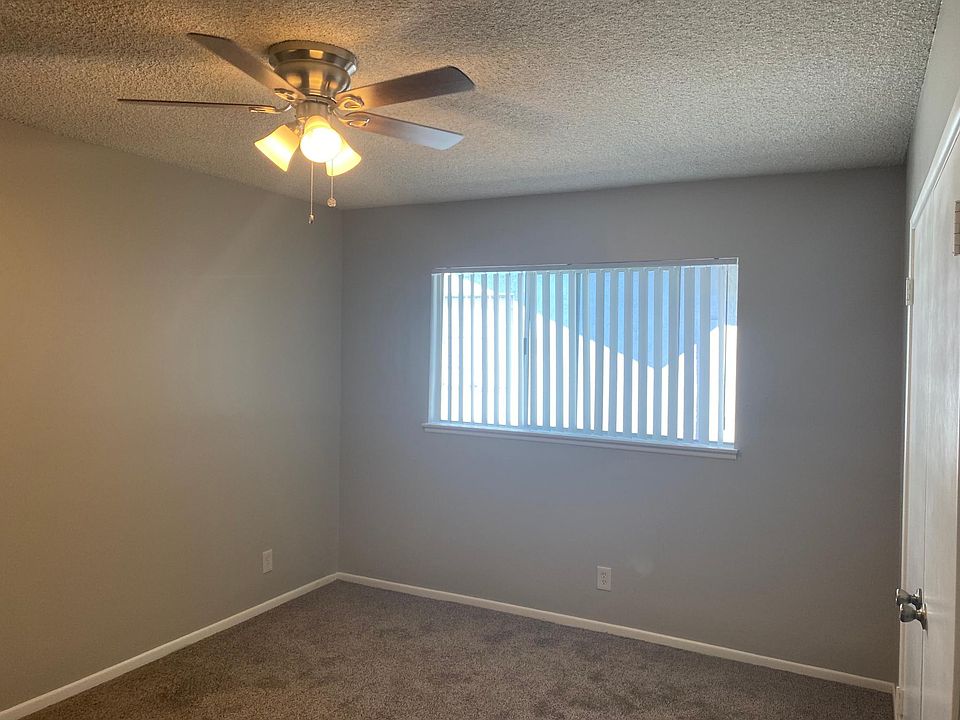 Bedroom, new carpet.
