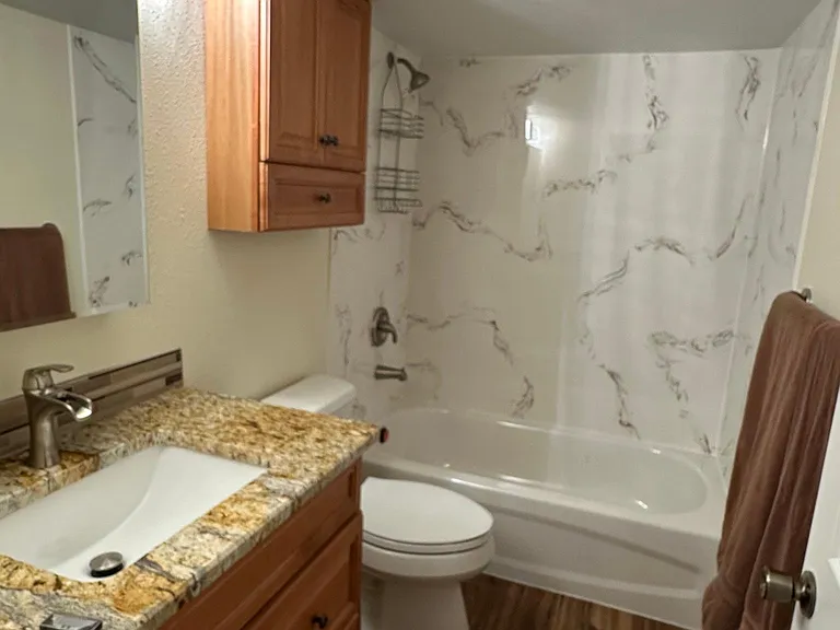 Downstairs Bathroom with Tub