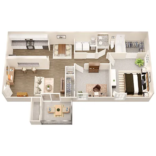Floor plan B1